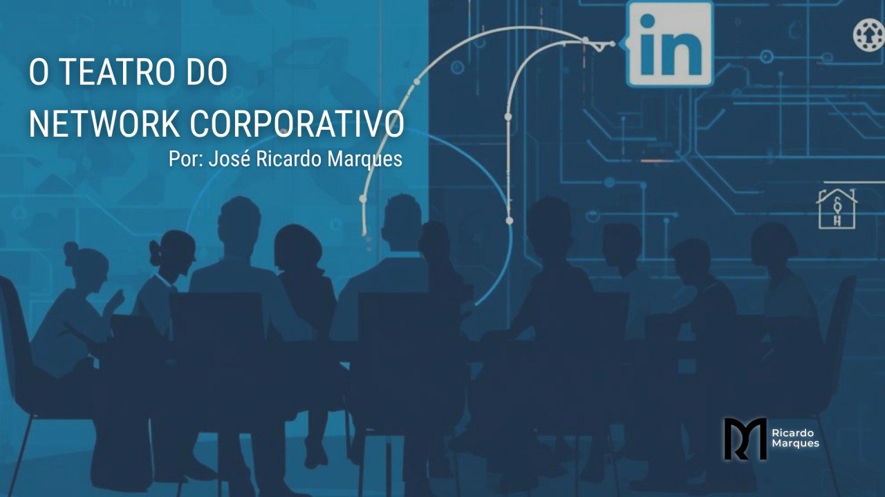 O salão virtuoso do network corporativo — crônica de Ricardo Marques sobre o LinkedIn
